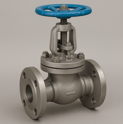 A Flanged Gate Valve