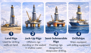 Types of Drilling Rigs in the 